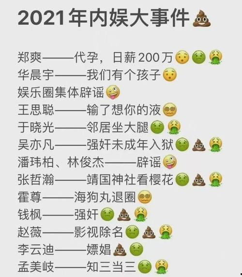 2024年吃瓜总结,盘点娱乐圈风云变幻