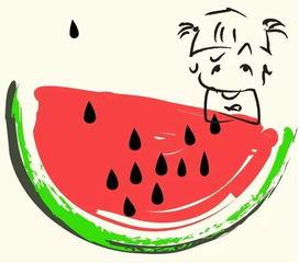 在线吃瓜怎么画,轻松绘制网络热议的趣味插画